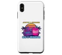 Carcasa para iPhone XS MAX Joystick & Juiceboxes Gen X Grandma Retro 80s 90s Gamer