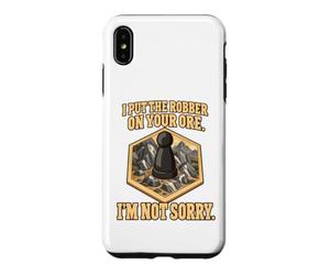 Carcasa para iPhone XS MAX Juego de Mesa Humor I Put The Robber on Your Ore