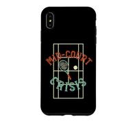 Carcasa para iPhone XS MAX Juego de Palabras de Tenis Crisis en la cancha