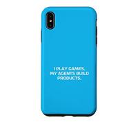 Carcasa para iPhone XS MAX Juego Juegos Mis Agentes Construir Productos Jugadores Hackathons Meme