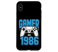 Carcasa para iPhone XS MAX Jugador Estimado 1986 40 Cumpleaños Video Gaming Hombre Mujer