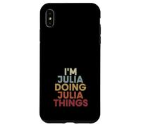 Carcasa para iPhone XS MAX Julia Name Julia Personalized Name First Given