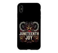 Carcasa para iPhone XS MAX Juneteenth Juneteenth Joy Cool Hombres Negro Historia African Am