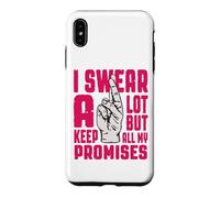 Carcasa para iPhone XS MAX Juro Mucho, Pero cumplo Todas mis promesas
