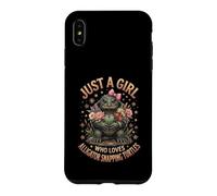 Carcasa para iPhone XS MAX Just A Girl Who Loves Alligator Snapping Turtles