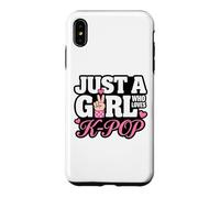 Carcasa para iPhone XS MAX Just A Girl Who Loves K-Pop