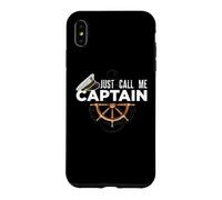 Carcasa para iPhone XS MAX Just Call Me Captain - Boating Sailor - Anchor Boat Sailing