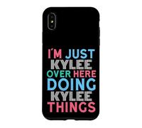 Carcasa para iPhone XS MAX Just Kylee Here Doing Kylee Things Nombre