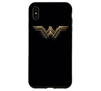 Carcasa para iPhone XS MAX Justice League Movie Wonder Woman Logo: Black Background