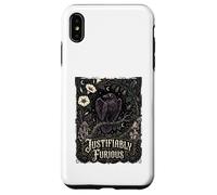 Carcasa para iPhone XS MAX Justificablemente Furioso Cuervo Anti Patriarcado Goth Nouveau Art
