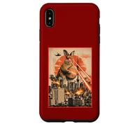 Carcasa para iPhone XS MAX Kaiju Easter Bunny Tokyo Funny Egg Hunt Japanese Vibe