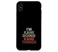 Carcasa para iPhone XS MAX Kane Name Kane Personalized Name First Given