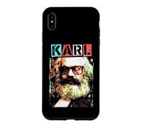 Carcasa para iPhone XS MAX Karl Marx Marxismo Socialismo Comunismo Divertido Arte Pop