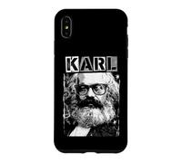 Carcasa para iPhone XS MAX Karl Marx Marxismo Socialismo Comunismo Divertido Arte Pop