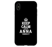 Carcasa para iPhone XS MAX Keep Calm Anna t-Shirt Sudadera con Capucha Regalos
