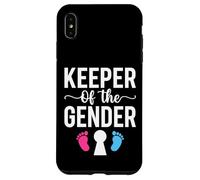 Carcasa para iPhone XS MAX Keeper of The Gender con Huellas y Cerradura