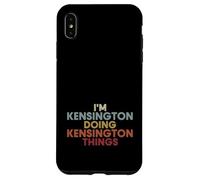 Carcasa para iPhone XS MAX Kensington Name Kensington Personalized Name First Given