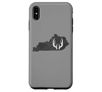 Carcasa para iPhone XS MAX Kentucky KY Deer Hunting Shed Antlers Design