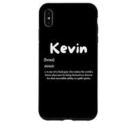Carcasa para iPhone XS MAX Kevin Definición Nombre Personalizado Traje Personalizado para Kevins