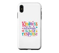 Carcasa para iPhone XS MAX Kindness Is Always The Best Response Cute Colorful Kindness