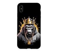 Carcasa para iPhone XS MAX King Gang Gorilla Primate Hip Hop Graphic Apparel