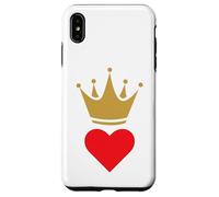 Carcasa para iPhone XS MAX King of Hearts - Romance Valentine Heart