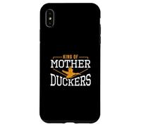 Carcasa para iPhone XS MAX King of Mother Ducker, Divertido Cazador de Aves acuáticas