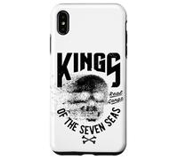 Carcasa para iPhone XS MAX King of The Seven Seas Wild Abstract Skull Real Gangs