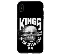Carcasa para iPhone XS MAX King of The Seven Seas Wild Abstract Skull Real Gangs