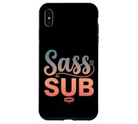 Carcasa para iPhone XS MAX Kinky BDSM SASS Sub Divertido Sumisa Juego de rol