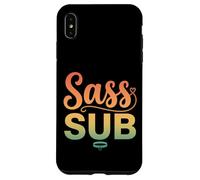 Carcasa para iPhone XS MAX Kinky BDSM SASS Sub Divertido Sumisa Juego de rol