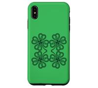 Carcasa para iPhone XS MAX Knot Clover Knotwork Viking Norse St Patrick's