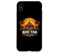 Carcasa para iPhone XS MAX KOH Tao Tailandia Sunset Island Viajes Diseño