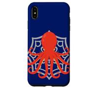 Carcasa para iPhone XS MAX Kraken Sea Creature Océano Submarino Calamar Gigante Pulpo