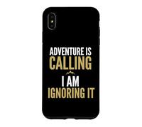 Carcasa para iPhone XS MAX La Aventura está Llamando Lo Estoy ignorando Introvertido Hiker
