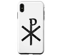 Carcasa para iPhone XS MAX La Cruz Chi-Rho - Símbolo De Jesucristo - Vintage