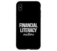 Carcasa para iPhone XS MAX La educación financiera Importa