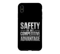 Carcasa para iPhone XS MAX La Seguridad es mi Ventaja competitiva | Regalo de Seguridad en el Lugar de Trabajo