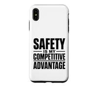 Carcasa para iPhone XS MAX La Seguridad es mi Ventaja competitiva | Regalo de Seguridad en el Lugar de Trabajo
