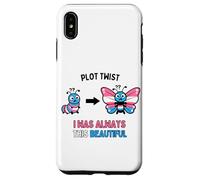 Carcasa para iPhone XS MAX La Trama con Giro Siempre fue Este Hermoso Orgullo Trans