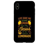 Carcasa para iPhone XS MAX La Vida me DIO Algunos Limones Pero mi Jesús Él está Haciendo Limonada