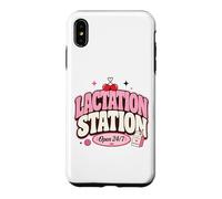 Carcasa para iPhone XS MAX Lactation Station, Lactating Mothers Breastfeeding New Mom