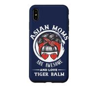 Carcasa para iPhone XS MAX Las mamás asiáticas Son increíbles y Les Encanta el bálsamo de Tigre, Divertido Día de la Madre