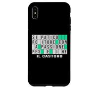 Carcasa para iPhone XS MAX Le Amazzoni del Signor Giancarlo V3 - Il Castoro