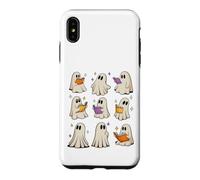 Carcasa para iPhone XS MAX Lector de Halloween para Amantes de los Libros Spooky Ghost