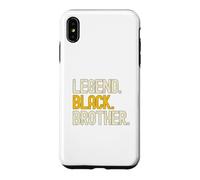 Carcasa para iPhone XS MAX Legend Black Brother | Retro Vintage Hombres afroamericanos
