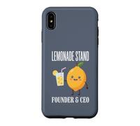 Carcasa para iPhone XS MAX Lemonade Stand Fundador y CEO Lemon Juice Lemonade Stand