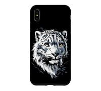 Carcasa para iPhone XS MAX Leopardo de Las Nieves Panthera Uncia Gran Felino