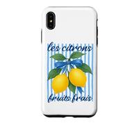 Carcasa para iPhone XS MAX Les citrons Limones Franceses Estética Coqueta Verano Vintage