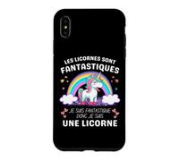 Carcasa para iPhone XS MAX Les Licornes Sont Fantastiques Cadeau Licorne Adulto Humor